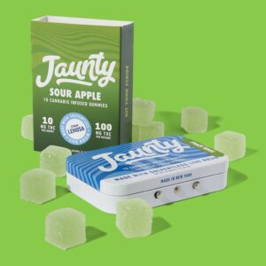 Sour Apple Solventless Live Rosin Gummies